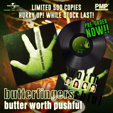 Butterfingers - Butter Worth Pushful (Vinyl)
