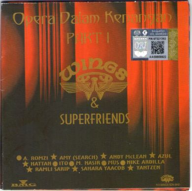 WINGS - Opera Dalam Kenangan PART 1 (CD)